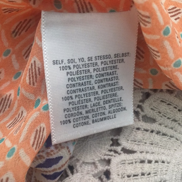 Anthropologie Roselle Printed Peasant Tunic - Picture 7 of 8